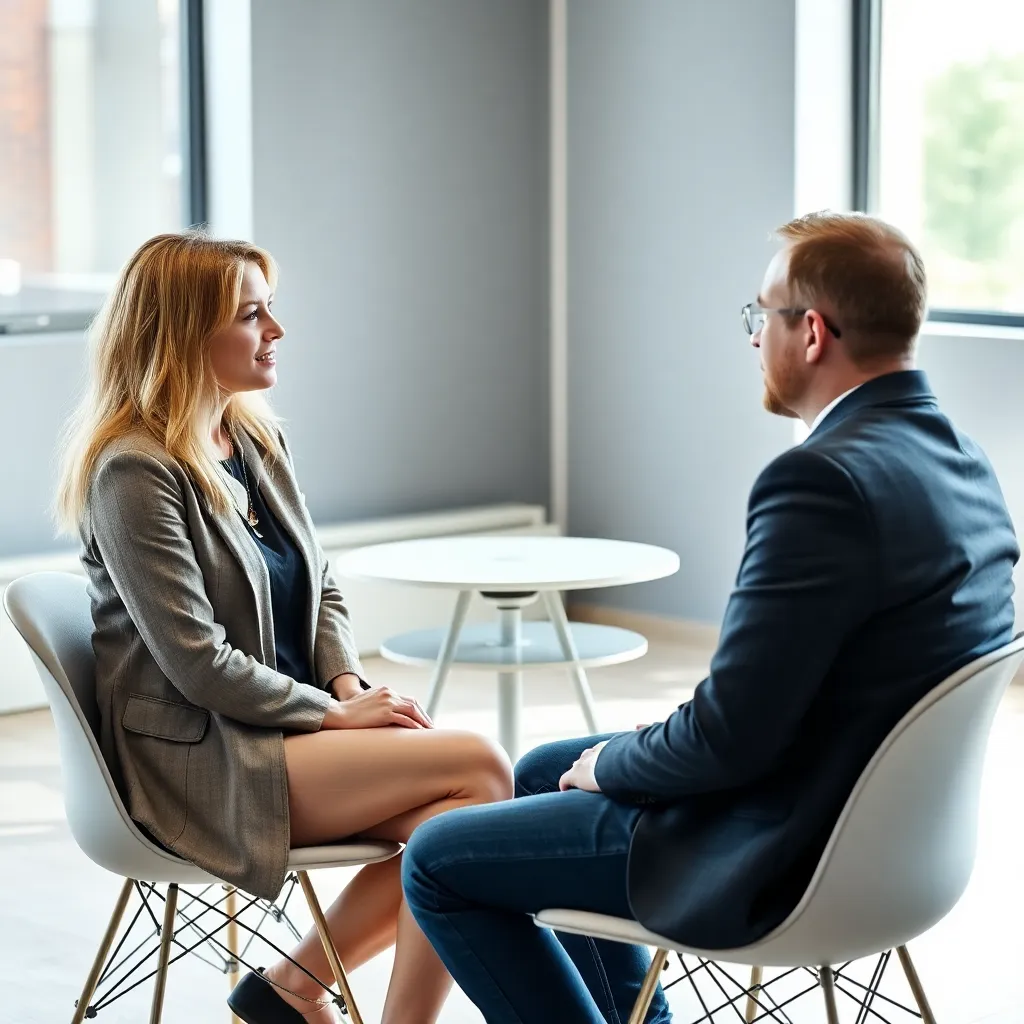 Team tijdens coaching sessie in Nederlandse kantooromgeving